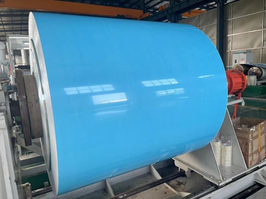 Fabricación de bobinas de aluminio recubiertas de color laminadas en frío de la serie 1000-8000 para techos y paredes