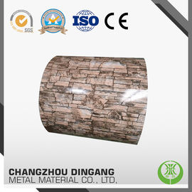 La bobina de acero prepintada para el material de techumbre, capa del PE/de PVDF pintó las hojas de aluminio