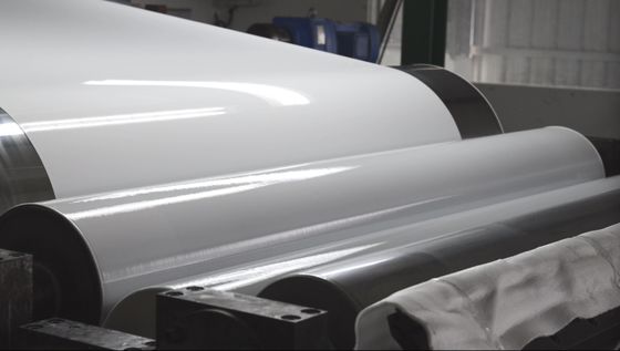 Aleación 3005 de color blanco 0,60 mm de espesor 1250 mm de ancho de color blanco recubrimiento de aluminio para la fabricación de lavadoras y secadoras