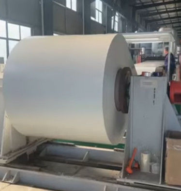 Pintura PE Blanco Ral 9010 Hoja de aluminio recubierta de color en bobina 3003 H14 Para la fabricación de canaletas o canales de agua