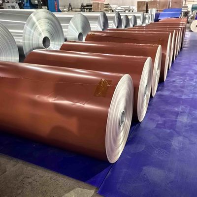 Poliéster de laca de colores AA8011 O de diámetro 0,08-0,11 mm utilizado para estructuras de aislamiento de edificios