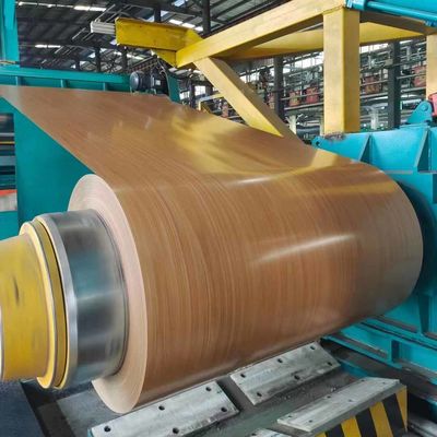 Diámetro 0,6 mm lacado bobina de aluminio para producir Puertas de garaje