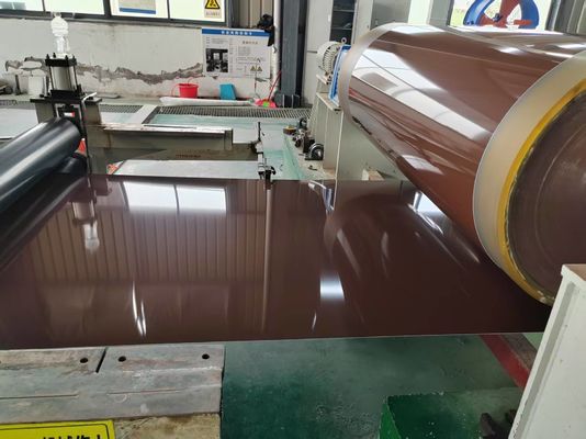Bobina de aluminio prelacada 1060 H24 de 0,6 mm de espesor para decoración de interiores