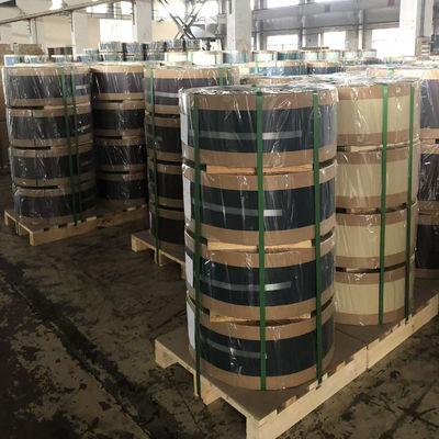 PUPA revestimiento de lámina de aluminio en rollo 0,19 mm 3105 H46 para producir rol de obturación plano