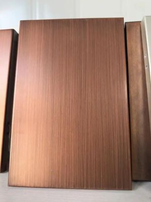 AA3105 Tratamiento de la superficie con cepillado bobina de aluminio prepintada