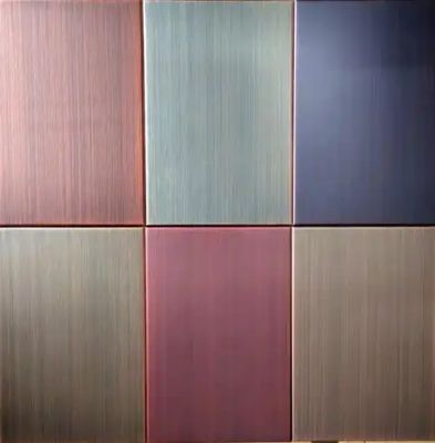 AA5083 Tratamiento de superficie cepillado bobina de aluminio prepintada