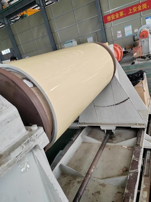 AA3003 H14 0,6MM bobina de aluminio prepintada para chapar placas de transferencia de calor