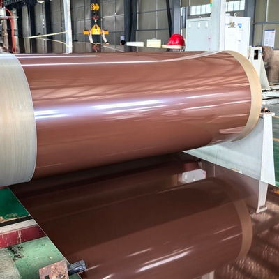 0.12 mm de espesor de aluminio AA8011 de color para contenedores de alimentos
