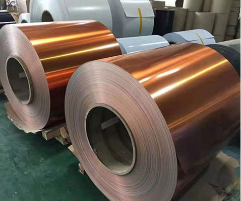 aleación 3003 0,18 mm bobina de aluminio prepintada para moldes de marcos de imágenes