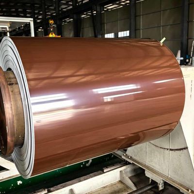 Hoja de aluminio recubierta de color de alto rendimiento para techos y revestimientos de paredes comerciales