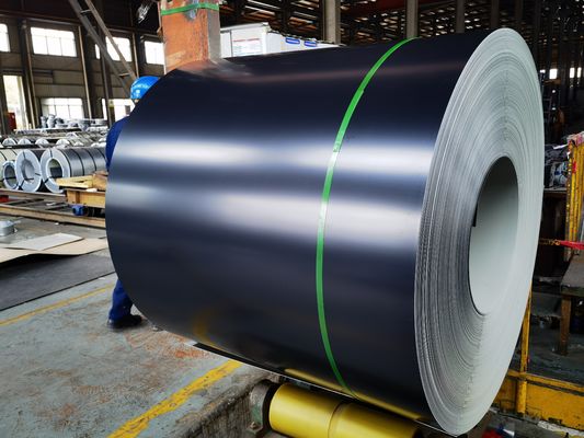 Bobina de aluminio prelacada de 0,25 mm de aleación 3003 para molduras de puertas de garaje residenciales