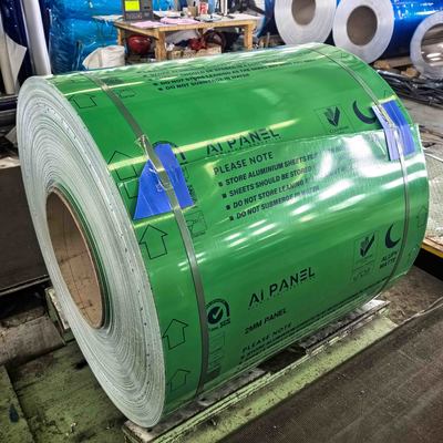 Aleación 3003 bobina de aluminio prepintada de 0,7 mm para buzones