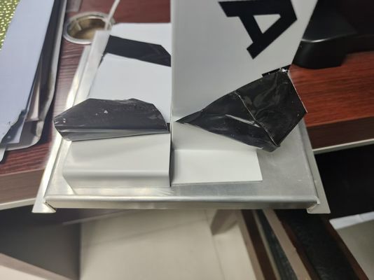 Hoja de aluminio lacada de aleación 3003 PPG PVDF de 2,00 mm de espesor × 48'' de ancho, bobina de aluminio prepintada para techos comerciales de metal