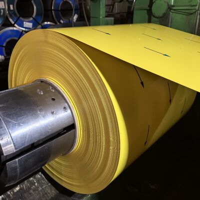 Aleación 3003 bobina de aluminio recubierta de color de 0,8 mm para quiosco temporal