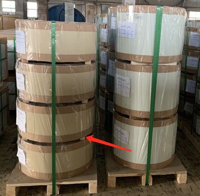 Aleación de aluminio 3003 H24 3.00mm Espeso Arquitectónico Pre-pintado bobina de aluminio para las paredes de cortina de fachada de panel de producción