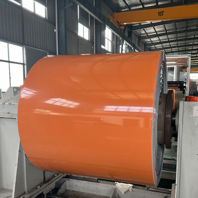 Bobina de aluminio naranja brillante de 0,8 mm para letras de canal y cajas de luz llamativas