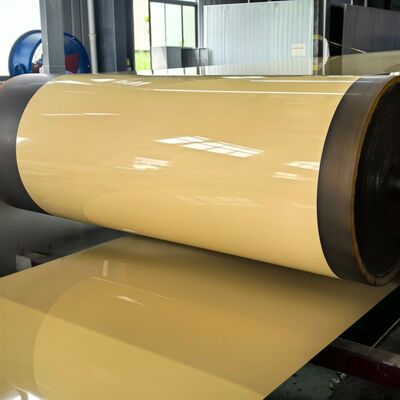 15 pulgadas de bobina de aluminio recubierta (espesor.027) para la producción de canaletas