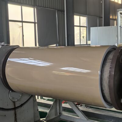 Lámina de aluminio con acabado espejo de 0,50 mm de espesor, color oro reflectante al 86% para panel de decoración del hogar