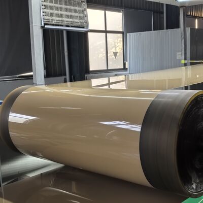 Bobina de aluminio pre-pintada Alloy 3105 con revestimiento PVDF Kynar de PPG en Gris Mate RAL 7046 para láminas de techado