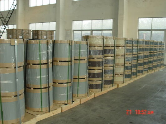 Círculo de aluminio pre-pintado de aleación 3105 H24 de 1 mm de espesor duradero con recubrimiento de pintura PVDF para techos