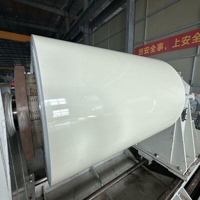 Bobina de aluminio prepintado con recubrimiento PVDF, aleación 1050 H18, con color personalizado para decoración de edificios