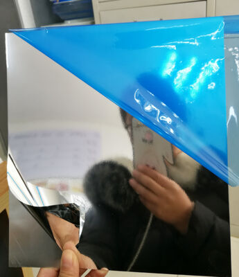 Lámina de Aluminio Aleación 1085 Grosor 0.40mm Acabado Espejo Aluminio Color Dorado Usado Para Panel de Decoración del Hogar