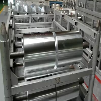 Aleación de aluminio 8011 Papel de aluminio para contenedores semirrígidos | Espesor 0,04–0,15 mm | Ancho 100–1200 mm | Lubricado o simple