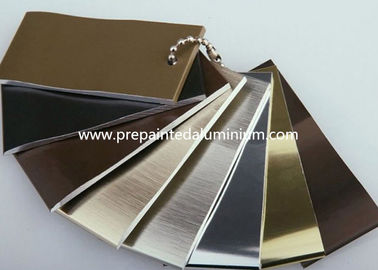 Papel de aluminio laminado del final del espejo, hoja de aluminio anodizada especular del espejo
