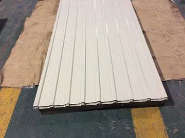 Aluminio densamente prepintado de 26 indicadores usado para cubrir la hoja acanalada
