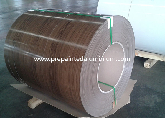 PVDF 0,5 mm espesor de aluminio de color recubierto de hoja para paredes y techos
