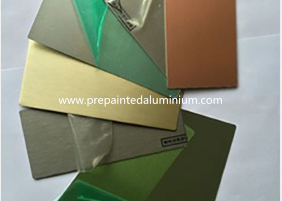 Bobina pintada de aluminio lateral de RAL 8017 PVDF para hacer el canal y Warehouse